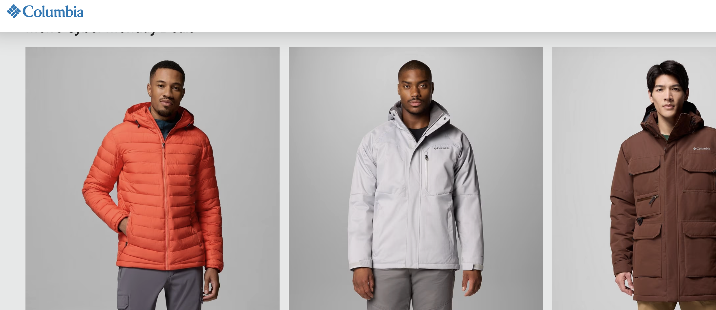 manteau columbia taille forte